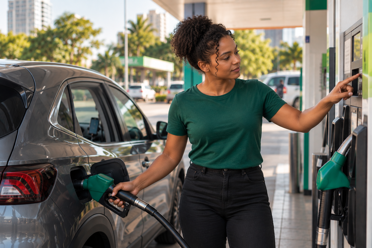 Quanto um Uber gasta de gasolina por dia em 2026?